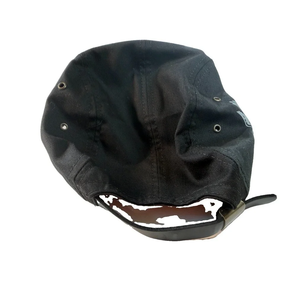 Davranov Brooklyn New York Owl Leather Strap Cap Campwear Streetwear Hat